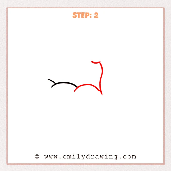 how to draw a muscular arm - Step 2
